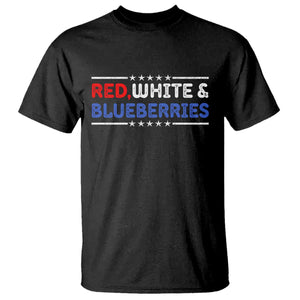 Red White and Blueberries T Shirt Patriotic Tribute Memorial TS02 Black Print Your Wear