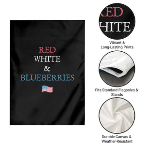 Red White and Blueberries Garden Flag Vintage American Flag Patriotic TS02 Print Your Wear