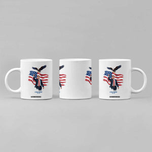 Charlie Kirk Tribute Coffee Mug A True Patriot American Flag Patriotic Eagle TS02 Print Your Wear