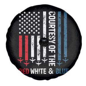 Courtesy of the Red White and Blue Spare Tire Cover US Military Patriotic American Flag TS02 Print Your Wear