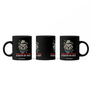 Dagestan Bear MMA Fighter Discipline Coffee Mug Send Him 2 3 Years and Forget TS02 Print Your Wear