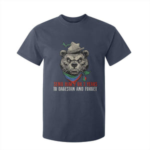 Dagestan Bear MMA Fighter Discipline T Shirt For Kid Send Him 2 3 Years and Forget TS02 Navy Print Your Wear