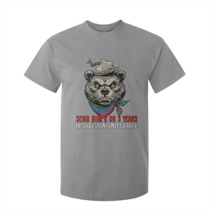 Dagestan Bear MMA Fighter Discipline T Shirt For Kid Send Him 2 3 Years and Forget TS02 Sport Gray Print Your Wear