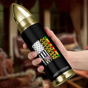 Vietnam Veteran Bullet Tumbler Honor Patriotic Soldier American Flag TS02 Print Your Wear