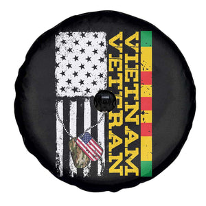 Vietnam Veteran Spare Tire Cover Honor Patriotic Soldier American Flag TS02 Print Your Wear