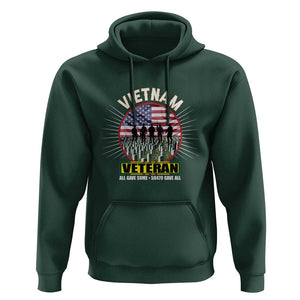 Vietnam Veteran Hoodie All Gave Some 58,479 Gave All Patriotic TS02 Dark Forest Green Print Your Wear