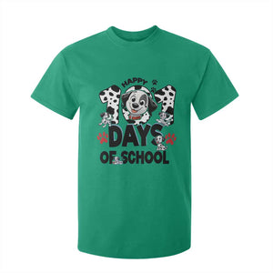 101 Days Of School Dalmatian Dogs T Shirt For Kid Happy 101th Day TS02 Irish Green Print Your Wear