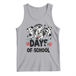 101 Days Of School Dalmatian Dogs Tank Top Happy 101th Day TS02 Athletic Heather Print Your Wear