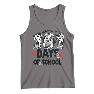 101 Days Of School Dalmatian Dogs Tank Top Happy 101th Day TS02 Deep Heather Print Your Wear
