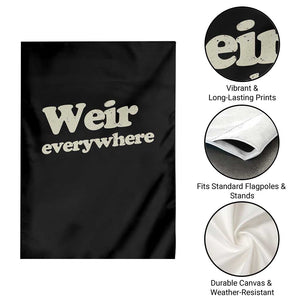 Weir Everywhere Garden Flag Legendary Musician Memorial Tribute for Fans TS02 Print Your Wear