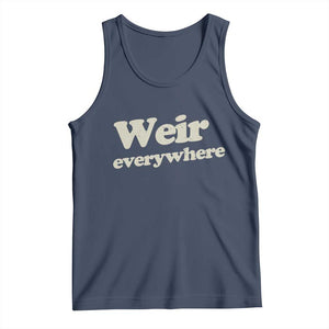 Weir Everywhere Tank Top Legendary Musician Memorial Tribute for Fans TS02 Navy Print Your Wear