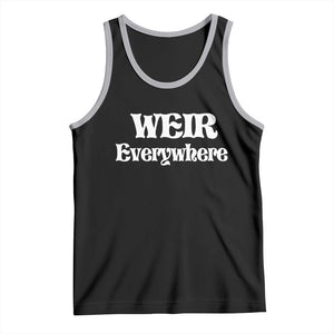 Weir Everywhere Tank Top Legendary Musician Memorial Retro Tribute for Fans TS02 Black Athletic Heather Print Your Wear