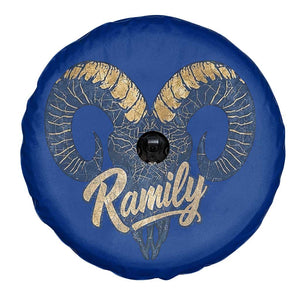 Ramily Bighorn Sheep Skull Ram Lover Vintage Spare Tire Cover TS02 Print Your Wear