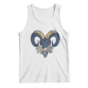 Ramily Bighorn Sheep Skull Ram Lover Vintage Tank Top TS02 White Print Your Wear