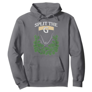 Split the G Funny Irish Stout Beer Drinking Game Hoodie St. Patrick’s Day Shamrocks Pub Crawl Crew TS02 Charcoal Print Your Wear