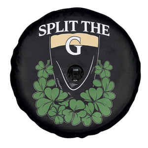 Split the G Funny Irish Stout Beer Drinking Game Spare Tire Cover St. Patrick’s Day Shamrocks Pub Crawl Crew TS02 Print Your Wear