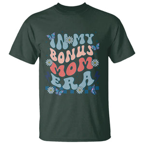 Funny Stepmom T Shirt In My Bonus Mom Era TS02 Dark Forest Green Printyourwear