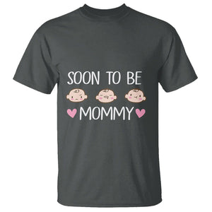 New Mom T Shirt Soon To Be Mommy TS02 Dark Heather Printyourwear