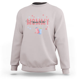New Mom Sweatshirt Soon To Be Mommy TS02 Ice Gray Printyourwear