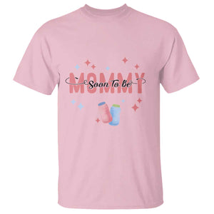 New Mom T Shirt Soon To Be Mommy TS02 Light Pink Printyourwear