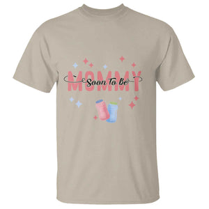 New Mom T Shirt Soon To Be Mommy TS02 Sand Printyourwear