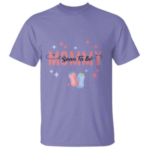 New Mom T Shirt Soon To Be Mommy TS02 Violet Printyourwear