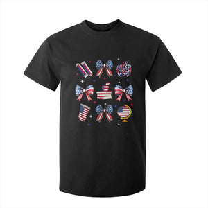 4th of July Teacher Student T Shirt For Kid Patriotic Teaching Learning Retro Coquette TS02 Black Print Your Wear