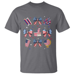 4th of July Teacher Student T Shirt Patriotic Teaching Learning Retro Coquette TS02 Charcoal Print Your Wear
