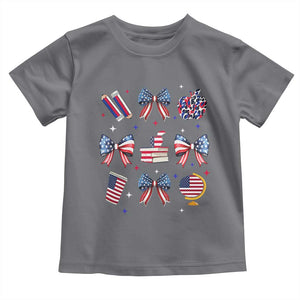 4th of July Teacher Student Toddler T Shirt Patriotic Teaching Learning Retro Coquette TS02 Charcoal Print Your Wear