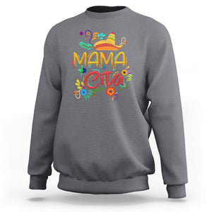 Funny Mexican Mamacita Sweatshirt Latina Hispanic Women TS02 Charcoal Printyourwear