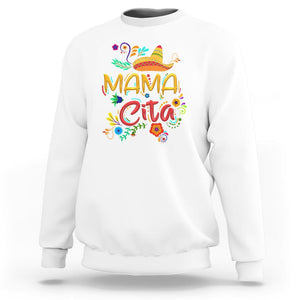 Funny Mexican Mamacita Sweatshirt Latina Hispanic Women TS02 White Printyourwear