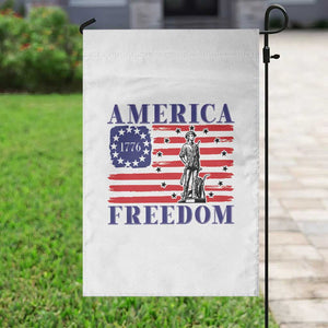 America Freedom 1776 Revolutionary War Garden Flag Minuteman Betsy Ross Flag Patriotic History TS02 Print Your Wear