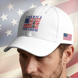 America Freedom 1776 Revolutionary War Baseball Cap Minuteman Betsy Ross Flag Patriotic History TS02 Print Your Wear