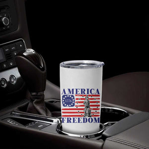 America Freedom 1776 Revolutionary War Tumbler Cup Minuteman Betsy Ross Flag Patriotic History TS02 Print Your Wear