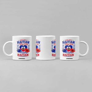 May 18th Haitian Flag Day Floral Hibiscus Coffee Mug Proud To Be Haitian Heritage Pride TS02 Print Your Wear