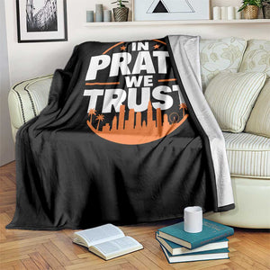 In Pratt We Trust Los Angeles Skyline Graphic Throw Blanket Patriotic LA City California Pride Local Leadership TS02 Print Your Wear