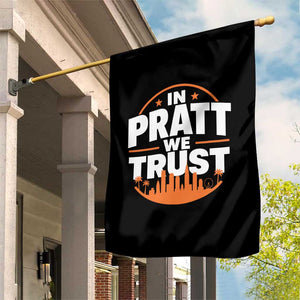 In Pratt We Trust Los Angeles Skyline Graphic Garden Flag Patriotic LA City California Pride Local Leadership TS02 Print Your Wear