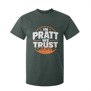 In Pratt We Trust Los Angeles Skyline Graphic T Shirt For Kid Patriotic LA City California Pride Local Leadership TS02 Dark Forest Green Print Your Wear