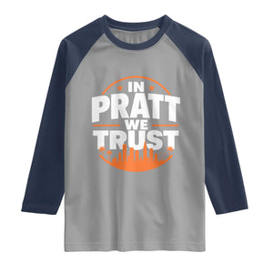 In Pratt We Trust Los Angeles Skyline Graphic Raglan Shirt Patriotic LA City California Pride Local Leadership TS02 Sport Gray Navy Print Your Wear