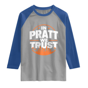 In Pratt We Trust Los Angeles Skyline Graphic Raglan Shirt Patriotic LA City California Pride Local Leadership TS02 Sport Gray Royal Print Your Wear