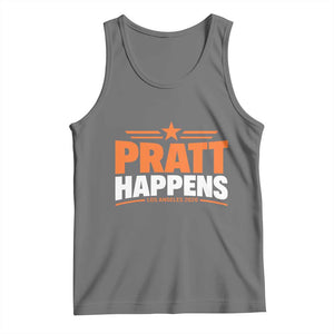 Pratt Happens Los Angeles 2026 Tank Top Funny Political Patriotic LA City California Pride Leadership TS02 Black Heather Print Your Wear