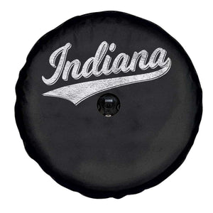 Vintage Indiana Retro Throwback Distressed Spare Tire Cover Retro Classic IN State Pride TS02 Print Your Wear