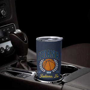Vintage Indiana Basketball Graphic Tumbler Cup Retro 1967 Sports Indianapolis IN Fan TS02 Print Your Wear
