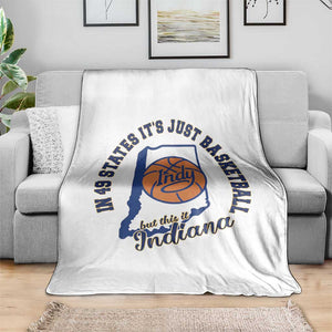 But This Is Indiana Basketball Throw Blanket Indy Hoops Pride Sport Lover TS02 Print Your Wear