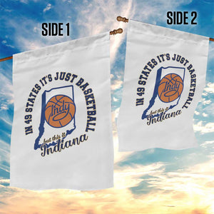 But This Is Indiana Basketball Garden Flag Indy Hoops Pride Sport Lover TS02 Print Your Wear