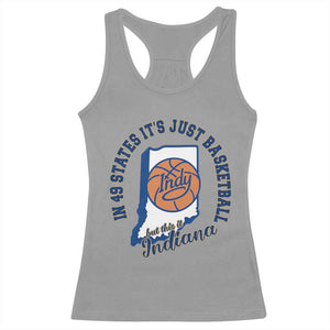 But This Is Indiana Basketball Racerback Tank Top Indy Hoops Pride Sport Lover TS02 Sport Gray Print Your Wear