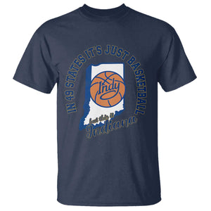 But This Is Indiana Basketball T Shirt - Indy Hoops Pride Sport Lover Fan Tee TS02 Navy Print Your Wear