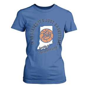 But This Is Indiana Basketball T Shirt For Women Indy Hoops Pride Sport Lover TS02 Royal Blue Print Your Wear
