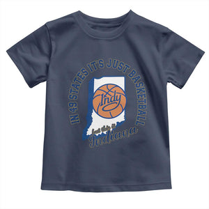 But This Is Indiana Basketball Toddler T Shirt Indy Hoops Pride Sport Lover TS02 Navy Print Your Wear