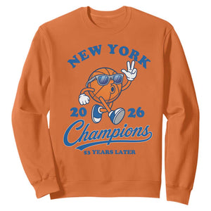 Funny New York 2026 Hoops Fan Graphic Sweatshirt Vintage 26 Champions Pride 53 Years Later